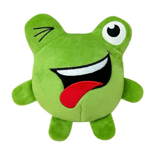 Colcolo Grüner Frosch Hundespielzeug-Serie Interaktive Spiele Tragbares pädagogisches Welpen-Plüschspielzeug Haustierspielzeug Elastischer Ball Colcolo Grüner Frosch Hundespielzeug-Serie Interaktive Spiele Tragbares pädagogisches Welpen-Plüschspielzeug Haustierspielzeug Elastischer Ball von Colcolo