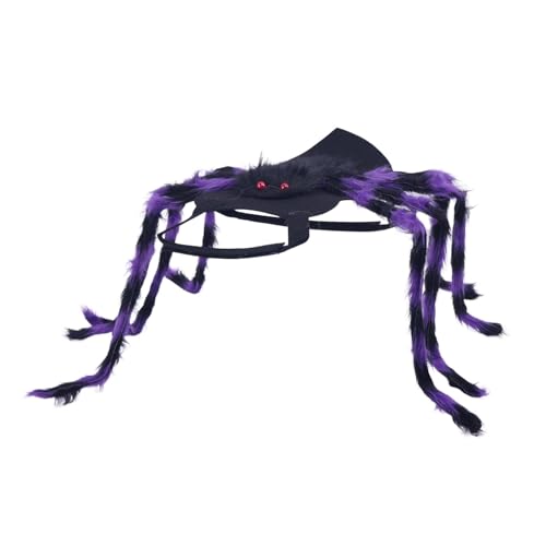 Colcolo Halloween-Kostüm für Haustiere, Halloween-Dekoration mit verstellbarem Riemen, atmungsaktiv, bequem, leicht, lustige Kleidung, Lila Groß Colcolo Halloween-Kostüm für Haustiere, Halloween-Dekoration mit verstellbarem Riemen, atmungsaktiv, bequem, leicht, lustige Kleidung, Lila Groß von Colcolo