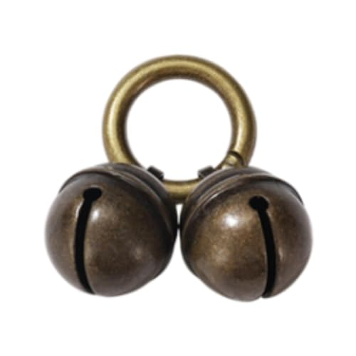 Colcolo Halsbandglocken, Messingglocke, mittelgroße Hunde und Katzen, Haustierbedarf, Schlüsselanhänger-Glocken, hängende Ringglocken für Halloween, Messingglocke 4.6x2.5cm Colcolo Halsbandglocken, Messingglocke, mittelgroße Hunde und Katzen, Haustierbedarf, Schlüsselanhänger-Glocken, hängende Ringglocken für Halloween, Messingglocke 4.6x2.5cm von Colcolo