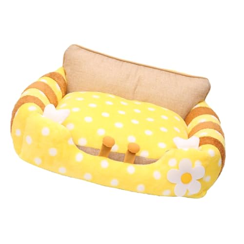 Colcolo Haustier-Couchbett, Hundebett, modisch, tragbar für Katzen, Hunde, weich, rutschfest, Katzenbetten für Hauskatzen, Katzensofa für Welpen, kleine Hunde, L Colcolo Haustier-Couchbett, Hundebett, modisch, tragbar für Katzen, Hunde, weich, rutschfest, Katzenbetten für Hauskatzen, Katzensofa für Welpen, kleine Hunde, L von Colcolo