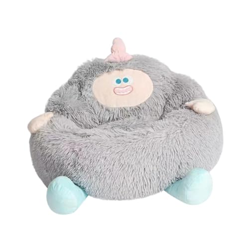 Colcolo Haustier-Katzen-Hundebett, Katzenbetten für Hauskatzen, Welpennest, Haustierkissen, warm, gemütlich, Zwinger, Sofa, Liege, Haustier-Schlafbett für, Grau, M Colcolo Haustier-Katzen-Hundebett, Katzenbetten für Hauskatzen, Welpennest, Haustierkissen, warm, gemütlich, Zwinger, Sofa, Liege, Haustier-Schlafbett für, Grau, M von Colcolo