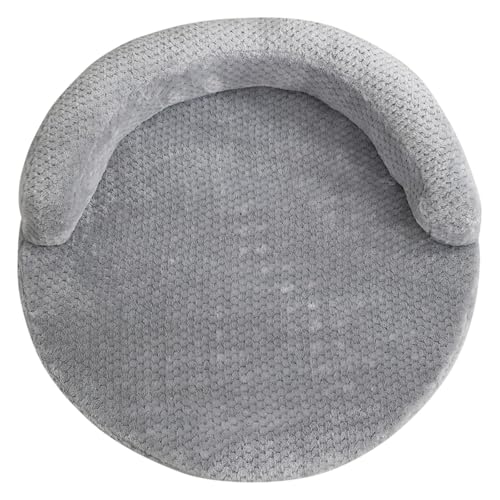 Colcolo Haustier-Katzen-Hundebett, Sofa, Liege, Kätzchenbett, Heimtierbedarf, Zwinger, abnehmbar, für Katzen im Innenbereich, Haustier-Schlafbett für kleine, Hellgrau, M Colcolo Haustier-Katzen-Hundebett, Sofa, Liege, Kätzchenbett, Heimtierbedarf, Zwinger, abnehmbar, für Katzen im Innenbereich, Haustier-Schlafbett für kleine, Hellgrau, M von Colcolo