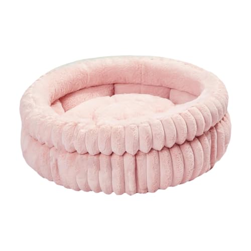Colcolo Haustierbett, selbstwärmendes Bett, Snooze Soft Kennel, Indoor-Haustier-Katzennest, Haustier-Schlafmatte für, Pomeranian-Kätzchen, Hundewelpen, Pink L Colcolo Haustierbett, selbstwärmendes Bett, Snooze Soft Kennel, Indoor-Haustier-Katzennest, Haustier-Schlafmatte für, Pomeranian-Kätzchen, Hundewelpen, Pink L von Colcolo
