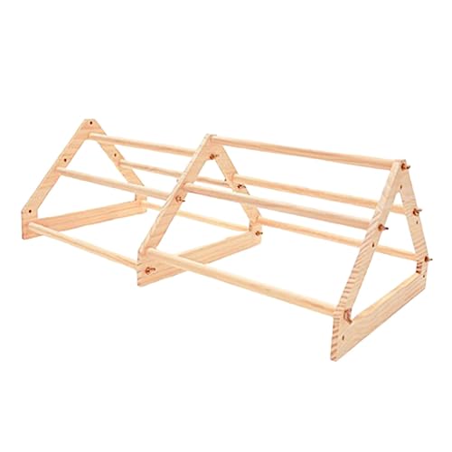 Colcolo Holz-Hühnerstange, Hühnerställe, Sitzstangenständer, Spielständer, 3, Papageien-Spielständer, Vogel, handgefertigtes Spielzeug für Hühner, Colcolo Holz-Hühnerstange, Hühnerställe, Sitzstangenständer, Spielständer, 3, Papageien-Spielständer, Vogel, handgefertigtes Spielzeug für Hühner, von Colcolo