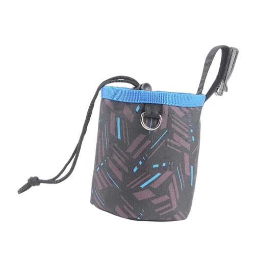 Colcolo Hund behandeln Beutel, Hundetraining Tasche, multifunktionales vielseitiges Haustier -Futter -Spielzeugbeutel -Futter -Snack -Träger für, Geometrischer Druck von Colcolo