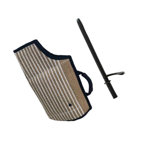 Colcolo Hundebeiß-Trainingsset, Hundebeißkissen, Zerrspielzeug, Hundetrainingsstock, beißarmmanschette zum Zerren, Training, beißen von Welpen im Freien, 2 Stücke Colcolo Hundebeiß-Trainingsset, Hundebeißkissen, Zerrspielzeug, Hundetrainingsstock, beißarmmanschette zum Zerren, Training, beißen von Welpen im Freien, 2 Stücke von Colcolo