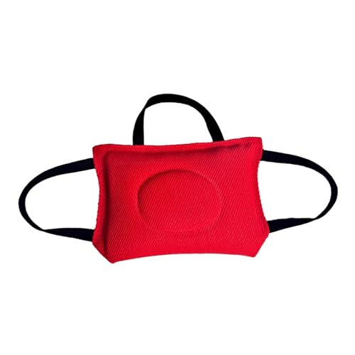 Colcolo Hundebeißspielzeug, Ziehspielzeug, leicht, praktisch, Hundebeißkissen, Haustiertraining, beißstab für Welpen, große Hunde, Rot Colcolo Hundebeißspielzeug, Ziehspielzeug, leicht, praktisch, Hundebeißkissen, Haustiertraining, beißstab für Welpen, große Hunde, Rot von Colcolo