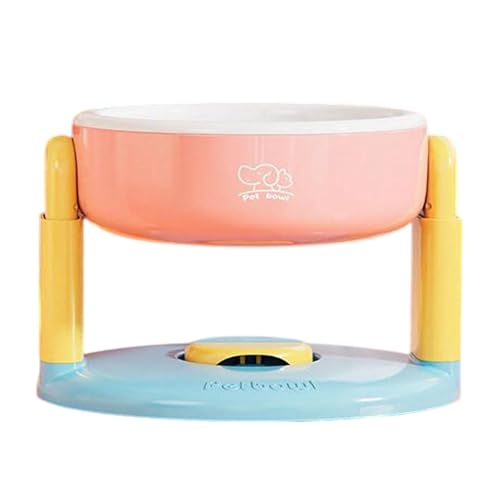 Colcolo Hundeberechhaltungsschale Haustierfuttermittel -Wasserspender, vielseitiger Welpe Kätzchen erhöhte Katzenfutterschale Futterbehälter Haustier Haustier, Rosa Colcolo Hundeberechhaltungsschale Haustierfuttermittel -Wasserspender, vielseitiger Welpe Kätzchen erhöhte Katzenfutterschale Futterbehälter Haustier Haustier, Rosa von Colcolo