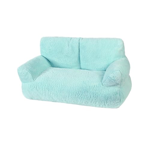 Colcolo Hundebett, weiches Haustier-Nistbett, bequemes Schlafsofa mit Rutschfester Unterseite, Sofa-Nestmatte für Haustiere, Kissen, Heimtierbedarf, Hunde, Blau Colcolo Hundebett, weiches Haustier-Nistbett, bequemes Schlafsofa mit Rutschfester Unterseite, Sofa-Nestmatte für Haustiere, Kissen, Heimtierbedarf, Hunde, Blau von Colcolo