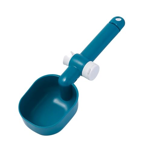 Colcolo Hundeschaufel, Futter können Löffel, Mehlschaufel Eisschaufel, kleine Multi -Funktion mit Beutelversiegelungsclip -Fütterungsschaufel für Welpenhunde, Blau von Colcolo
