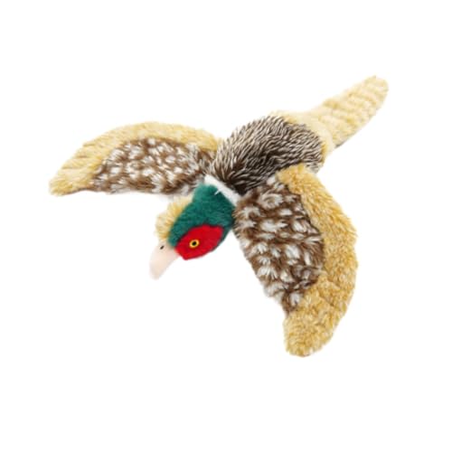 Colcolo Hundespielzeug, quietschendes Plüschspielzeug, Heimtierbedarf, Hundekauspielzeug, zum Spielen für Aggressive Kauer, kleine und mittelgroße Welpen oder, Fasan Colcolo Hundespielzeug, quietschendes Plüschspielzeug, Heimtierbedarf, Hundekauspielzeug, zum Spielen für Aggressive Kauer, kleine und mittelgroße Welpen oder, Fasan von Colcolo