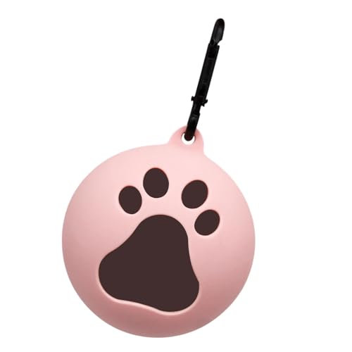 Colcolo Hundespielzeug-Ballhalter mit Haken, Haustier-Ballhalter, passend für handelsübliche Tennisbälle für draußen, ROSA Colcolo Hundespielzeug-Ballhalter mit Haken, Haustier-Ballhalter, passend für handelsübliche Tennisbälle für draußen, ROSA von Colcolo