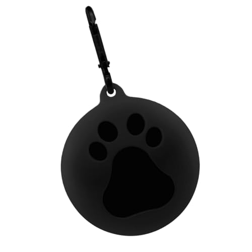 Colcolo Hundespielzeug-Ballhalter mit Haken, Haustier-Ballhalter, passend für handelsübliche Tennisbälle für draußen, Schwarz Colcolo Hundespielzeug-Ballhalter mit Haken, Haustier-Ballhalter, passend für handelsübliche Tennisbälle für draußen, Schwarz von Colcolo
