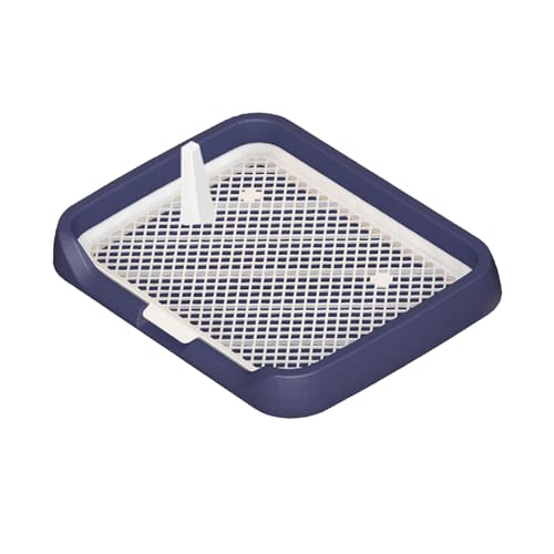 Colcolo Hundetöpfchen-Unterlage für den Innenbereich, hält Pfoten und Böden sauber, Gitter, Haustier-Trainingstoilette für kleine und mittelgroße Hunde, Blau Colcolo Hundetöpfchen-Unterlage für den Innenbereich, hält Pfoten und Böden sauber, Gitter, Haustier-Trainingstoilette für kleine und mittelgroße Hunde, Blau von Colcolo