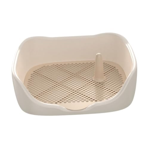 Colcolo Hundetoilette, Welpentöpfchen, Hundetöpfchen, Haustier-PIPI-Toilette, Halter für Trainingsunterlagen für Haustiere, weiß groß Colcolo Hundetoilette, Welpentöpfchen, Hundetöpfchen, Haustier-PIPI-Toilette, Halter für Trainingsunterlagen für Haustiere, weiß groß von Colcolo