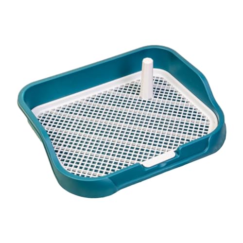 Colcolo Hundetoilette mit Säule, Hundetoilette aus Netzgewebe, leicht zu reinigen, für den Innenbereich, Veranda, Boden, Innenbereich, Hundetrainingstoilette, dunkelgrün Colcolo Hundetoilette mit Säule, Hundetoilette aus Netzgewebe, leicht zu reinigen, für den Innenbereich, Veranda, Boden, Innenbereich, Hundetrainingstoilette, dunkelgrün von Colcolo