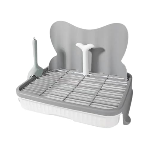 Colcolo Hundetoiletten-Trainer-Ecke, hält sauber, Welpen-PIPI-Pad, 49 x 39 x 34 cm, Welpentoilette, Haustier-Trainingstoilettentablett für Hunde, Katzen, grau Colcolo Hundetoiletten-Trainer-Ecke, hält sauber, Welpen-PIPI-Pad, 49 x 39 x 34 cm, Welpentoilette, Haustier-Trainingstoilettentablett für Hunde, Katzen, grau von Colcolo