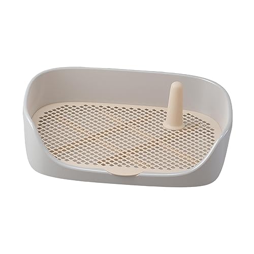 Colcolo Hundetoiletten-Trainings-Töpfchen-Tablett, Trainingsunterlage, Toilette, Bettpfanne, Toilette, Wohnungs-Töpfchen-Trainer, Haustier-Katzentoilette für, Grau 48x37x13cm Colcolo Hundetoiletten-Trainings-Töpfchen-Tablett, Trainingsunterlage, Toilette, Bettpfanne, Toilette, Wohnungs-Töpfchen-Trainer, Haustier-Katzentoilette für, Grau 48x37x13cm von Colcolo