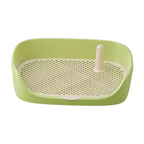 Colcolo Hundetoiletten-Trainings-Töpfchen-Tablett, Trainingsunterlage, Toilette, Bettpfanne, Toilette, Wohnungs-Töpfchen-Trainer, Haustier-Katzentoilette für, Grün 48x37x13cm Colcolo Hundetoiletten-Trainings-Töpfchen-Tablett, Trainingsunterlage, Toilette, Bettpfanne, Toilette, Wohnungs-Töpfchen-Trainer, Haustier-Katzentoilette für, Grün 48x37x13cm von Colcolo