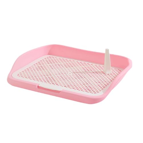 Colcolo Hundetoilettentraining, Töpfchentablett, Katzentoilette, Anti-Spritzer, tragbare Hundetoilettenunterlagen, Katzentoilette für andere Haustiere, Hase, Rosa mittelgroßer Zaun Colcolo Hundetoilettentraining, Töpfchentablett, Katzentoilette, Anti-Spritzer, tragbare Hundetoilettenunterlagen, Katzentoilette für andere Haustiere, Hase, Rosa mittelgroßer Zaun von Colcolo