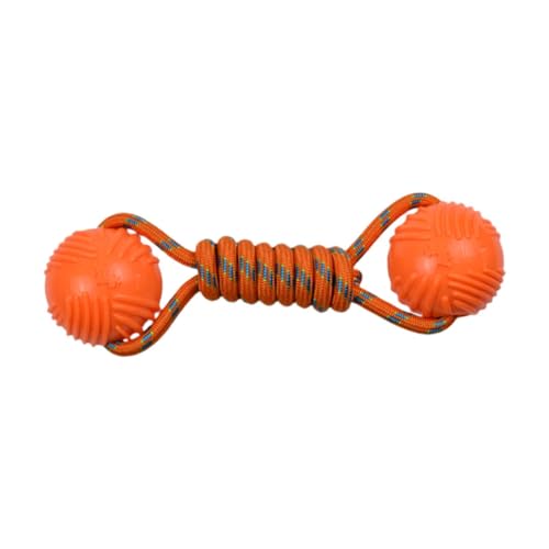 Colcolo Hundetraining Ball auf Seil, Haustier -Kauspielzeug, Unterhaltungsspielzeug Interaktiver Haustierspielzeugschlepper Spielzeug für Hunde Haustier, Orange Colcolo Hundetraining Ball auf Seil, Haustier -Kauspielzeug, Unterhaltungsspielzeug Interaktiver Haustierspielzeugschlepper Spielzeug für Hunde Haustier, Orange von Colcolo