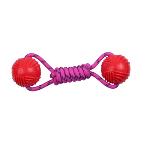 Colcolo Hundetraining Ball auf Seil, Haustier -Kauspielzeug, Unterhaltungsspielzeug Interaktiver Haustierspielzeugschlepper Spielzeug für Hunde Haustier, Rot Colcolo Hundetraining Ball auf Seil, Haustier -Kauspielzeug, Unterhaltungsspielzeug Interaktiver Haustierspielzeugschlepper Spielzeug für Hunde Haustier, Rot von Colcolo