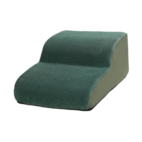 Colcolo Hundetreppe Haustierstufen für hohe Bett und Couch mit waschbarer Abdeckung Nicht -Slip Weiche Hunderampe Hundestufen für Welpen kleine Haustiere, GrÜn Colcolo Hundetreppe Haustierstufen für hohe Bett und Couch mit waschbarer Abdeckung Nicht -Slip Weiche Hunderampe Hundestufen für Welpen kleine Haustiere, GrÜn von Colcolo