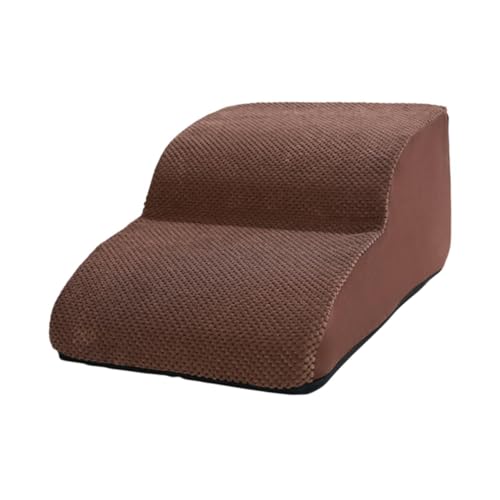 Colcolo Hundetreppe Haustierstufen für hohe Bett und Couch mit waschbarer Abdeckung Nicht -Slip Weiche Hunderampe Hundestufen für Welpen kleine Haustiere, Kaffee Colcolo Hundetreppe Haustierstufen für hohe Bett und Couch mit waschbarer Abdeckung Nicht -Slip Weiche Hunderampe Hundestufen für Welpen kleine Haustiere, Kaffee von Colcolo