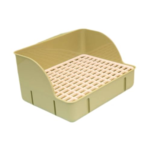 Colcolo Kaninchenstreu Pfanne für Käfig, Käfig -Toilettenbettwäsche -Schachtel -Wurfanpanne, GrÜn Colcolo Kaninchenstreu Pfanne für Käfig, Käfig -Toilettenbettwäsche -Schachtel -Wurfanpanne, GrÜn von Colcolo