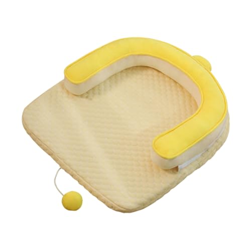 Colcolo Katze Sommerkühlmatte mit interaktiver Ball atmungsmaschbarer waschbarer Slip -Boden -Haustiere Kühles Schlafkissen für Welpenkistensofa Colcolo Katze Sommerkühlmatte mit interaktiver Ball atmungsmaschbarer waschbarer Slip -Boden -Haustiere Kühles Schlafkissen für Welpenkistensofa von Colcolo