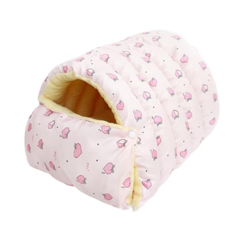 Colcolo Katzenbett für Hauskatzen, geschlossen, Katzenhaus, Katzenversteck, weiches, bequemes Katzennest, Haustierbett für Katzen, Hunde, Welpen, Peach L Colcolo Katzenbett für Hauskatzen, geschlossen, Katzenhaus, Katzenversteck, weiches, bequemes Katzennest, Haustierbett für Katzen, Hunde, Welpen, Peach L von Colcolo
