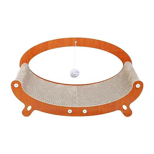 Colcolo Katzener aus Pappe, Katzenbrett, Katzennest, Couch, Liege, Haus, Katzenpad, Lounge, Katzenbetten zum Schlafen, Schleifklaue, 50 cm x 26 cm Colcolo Katzener aus Pappe, Katzenbrett, Katzennest, Couch, Liege, Haus, Katzenpad, Lounge, Katzenbetten zum Schlafen, Schleifklaue, 50 cm x 26 cm von Colcolo