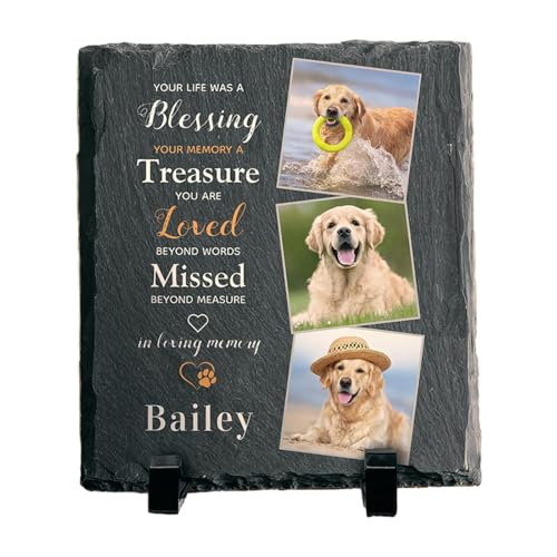 Colcolo Katzengefühl Steinhund Grabstein eingraviert in Loving Pet Loss Sympathy Geschenkfriedhof Dekoration 6 Zoll Grab Marker, Square Style A Colcolo Katzengefühl Steinhund Grabstein eingraviert in Loving Pet Loss Sympathy Geschenkfriedhof Dekoration 6 Zoll Grab Marker, Square Style A von Colcolo