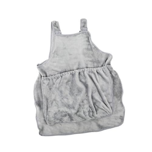 Colcolo Katzenhalter-Trageschürze, hängende Brusttasche, weicher Plüsch, leichte Katzentrage, Haustier-Schlafsack-Schürze für Katzenliebhaber von Colcolo