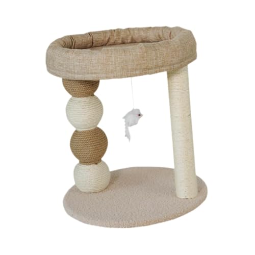 Colcolo Katzenkratzbaum, Katzen-Sisal-Kratzbaum, Kleiner Katzenbaum, Kätzchen-Entspannungsbaum, Katzenspiel mit Teppichboden, Kätzchenkratzbaum, Braun Colcolo Katzenkratzbaum, Katzen-Sisal-Kratzbaum, Kleiner Katzenbaum, Kätzchen-Entspannungsbaum, Katzenspiel mit Teppichboden, Kätzchenkratzbaum, Braun von Colcolo