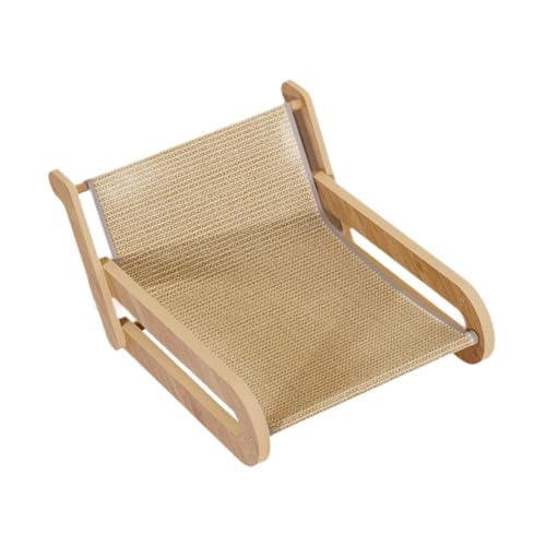Colcolo Katzenkratzbaum, erhöhtes Katzenbett, Haustiermöbel, fusselfreier Katzenstrandstuhl, Sisal-Katzenstuhl für Hauskatzen, Häschen, Kätzchen, Ohne Ball Colcolo Katzenkratzbaum, erhöhtes Katzenbett, Haustiermöbel, fusselfreier Katzenstrandstuhl, Sisal-Katzenstuhl für Hauskatzen, Häschen, Kätzchen, Ohne Ball von Colcolo