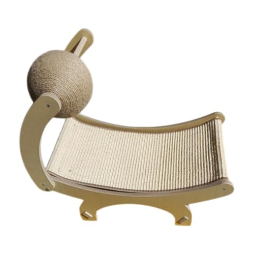 Colcolo Katzenkratzbrett mit Ball, Katzenkratzbrett, Möbelschutz, Katzenkratzball-Spielzeug für Kätzchen, kleine, mittelgroße und große Katzen Colcolo Katzenkratzbrett mit Ball, Katzenkratzbrett, Möbelschutz, Katzenkratzball-Spielzeug für Kätzchen, kleine, mittelgroße und große Katzen von Colcolo