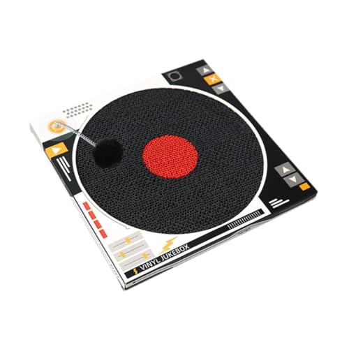 Colcolo Katzenkratzer Kratzer Karton Interaktive Spiele Home Dekoration, Schwarz Colcolo Katzenkratzer Kratzer Karton Interaktive Spiele Home Dekoration, Schwarz von Colcolo
