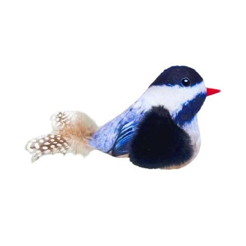 Colcolo Katzenspielzeug aus Plüsch, Vogel, zum Aufhängen an der Tür, Katzenplüschspielzeug, realistisches, lebensechtes, interaktives Katzenminzenspielzeug, Schwarz Colcolo Katzenspielzeug aus Plüsch, Vogel, zum Aufhängen an der Tür, Katzenplüschspielzeug, realistisches, lebensechtes, interaktives Katzenminzenspielzeug, Schwarz von Colcolo