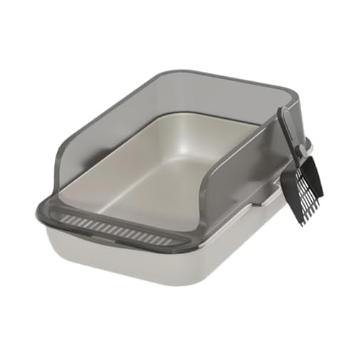 Colcolo Katzentoilette mit offener Oberseite, Katzenstreubecken mit Sieb, Katzentoilette mit hohen Seiten, tragbares Haustierzubehör für Hauskatzen, Colcolo Katzentoilette mit offener Oberseite, Katzenstreubecken mit Sieb, Katzentoilette mit hohen Seiten, tragbares Haustierzubehör für Hauskatzen, von Colcolo
