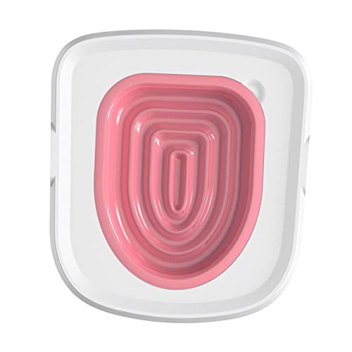 Colcolo Katzentoiletten-Trainingsset, Katzentoiletten-Trainer Helfen Sie Ihrer Katze, die Toilette für Katzenkätzchen zu benutzen, ROSA Colcolo Katzentoiletten-Trainingsset, Katzentoiletten-Trainer Helfen Sie Ihrer Katze, die Toilette für Katzenkätzchen zu benutzen, ROSA von Colcolo