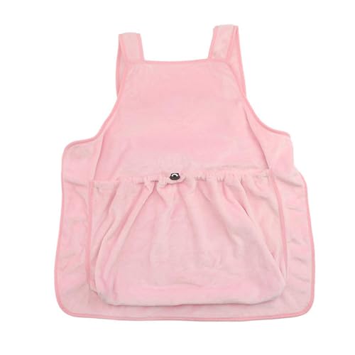 Colcolo Katzentrage-Schürze, Kätzchen-Schlafsack, begleitet Bequeme tragbare Katzen-Trageschürze, Hunde-Tragetasche für Outdoor-Camping, ROSA von Colcolo