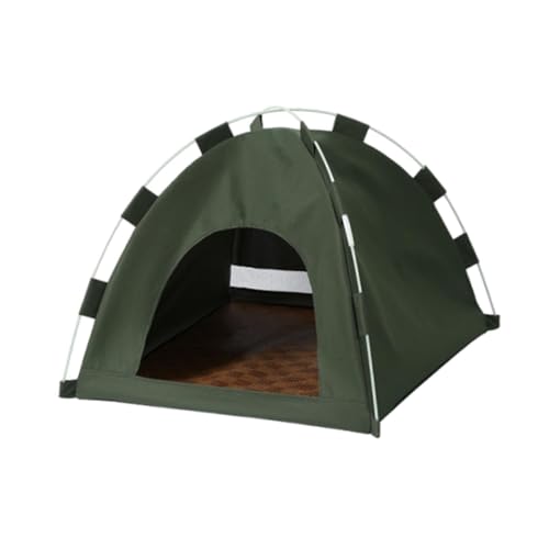 Colcolo Katzenzelt, Zwinger, halbgeschlossenes Lebensraumnest, bequemes, waschbares Bett, Katzenhaus für Kätzchen, Hauskatzen, kleine Hunde, Hasenstrand, GRÜN Colcolo Katzenzelt, Zwinger, halbgeschlossenes Lebensraumnest, bequemes, waschbares Bett, Katzenhaus für Kätzchen, Hauskatzen, kleine Hunde, Hasenstrand, GRÜN von Colcolo