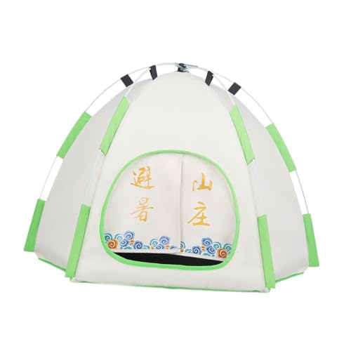 Colcolo Katzenzelt Haustier Tipi Sonnenschutz Sichtbares Fenster Hund Tipi Haustierhaus für Outdoor Indoor, 63x75x43cm Colcolo Katzenzelt Haustier Tipi Sonnenschutz Sichtbares Fenster Hund Tipi Haustierhaus für Outdoor Indoor, 63x75x43cm von Colcolo