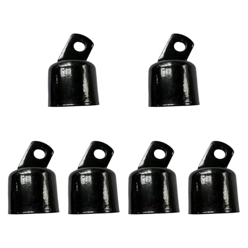Colcolo Kettenverbindungs ​​Zaun Rail End Cap Chain Link Zaun Zubehör Wire Mesh Anschluss Mehrzweckfixierungen Top Rail End für die Schule, Schwarz von Colcolo