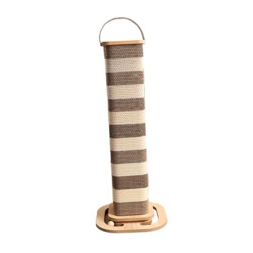 Colcolo Kratzbaum für Katzen, Katzenkratzbaum, vertikal für Kätzchen, Erwachsene Katzen, interaktives Katzenspielzeug mit Schleifklauen, Katzenspielzeug, Rechteck, L Colcolo Kratzbaum für Katzen, Katzenkratzbaum, vertikal für Kätzchen, Erwachsene Katzen, interaktives Katzenspielzeug mit Schleifklauen, Katzenspielzeug, Rechteck, L von Colcolo