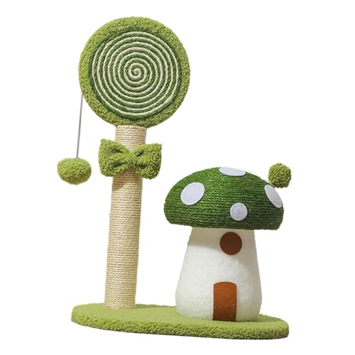 Colcolo Kratzbaum für Katzen, Sisal-Kratzer, Haustiermöbel, Schleifklaue, Schleifpfoten für Katzen, interaktives Spielzeug für Übungen für Kätzchen, GrÜn Colcolo Kratzbaum für Katzen, Sisal-Kratzer, Haustiermöbel, Schleifklaue, Schleifpfoten für Katzen, interaktives Spielzeug für Übungen für Kätzchen, GrÜn von Colcolo