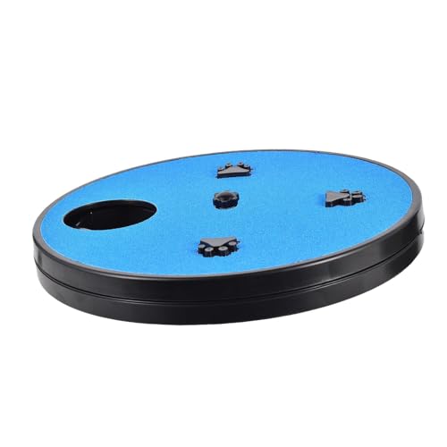 Colcolo Kratzbrett für Hunde, Krallen, Nagelbrett, tragbar, rund, zum Schleifen von Krallen, langsames Füttern mit Leckerli-Box, sanfter Nagelschneider für, BLAU Colcolo Kratzbrett für Hunde, Krallen, Nagelbrett, tragbar, rund, zum Schleifen von Krallen, langsames Füttern mit Leckerli-Box, sanfter Nagelschneider für, BLAU von Colcolo