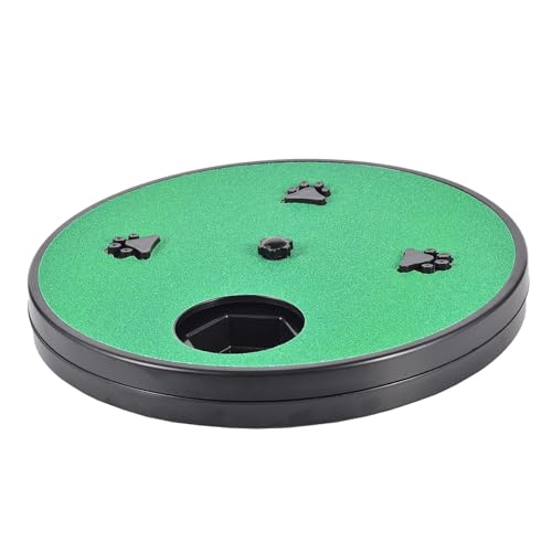 Colcolo Kratzbrett für Hunde, Krallen, Nagelbrett, tragbar, rund, zum Schleifen von Krallen, langsames Füttern mit Leckerli-Box, sanfter Nagelschneider für, GRÜN Colcolo Kratzbrett für Hunde, Krallen, Nagelbrett, tragbar, rund, zum Schleifen von Krallen, langsames Füttern mit Leckerli-Box, sanfter Nagelschneider für, GRÜN von Colcolo
