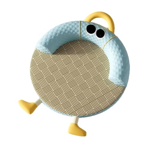 Colcolo Kühlmatte für Haustiere, Hundebettmatte mit Kissen rundherum, selbstkühlendes Pad, weiches Welpennest, süßes Haustierkissen, Katzenschlafbett für, Blau Colcolo Kühlmatte für Haustiere, Hundebettmatte mit Kissen rundherum, selbstkühlendes Pad, weiches Welpennest, süßes Haustierkissen, Katzenschlafbett für, Blau von Colcolo